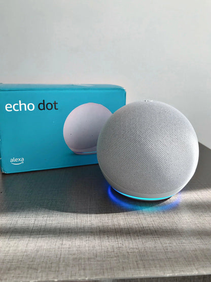 Amazon Echo Dot 5th Gen (2023 Release) Smart Speaker with Alexa (Glacier White) Amazon